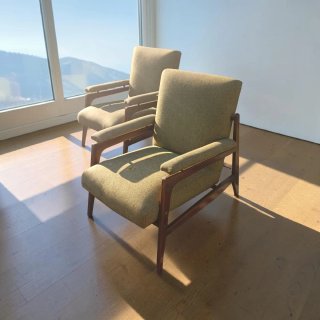 Coppia Poltrone Design Anni '50