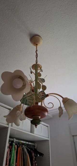 Lámpara de techo y lampara de mesa