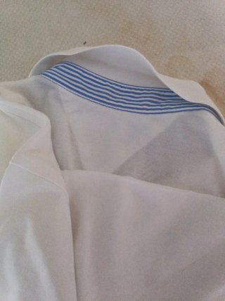 Polo Tommy Hilfiger blanco manga corta