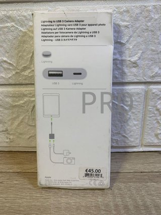 Adaptador de Conector Lightning a USB 3