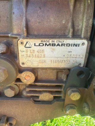 Motoazada Lombardini 6 LD 400