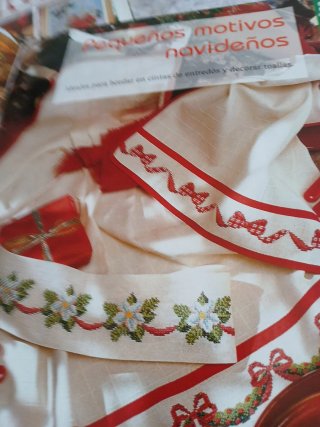 Revista de punto de cruz Penélope Navidad