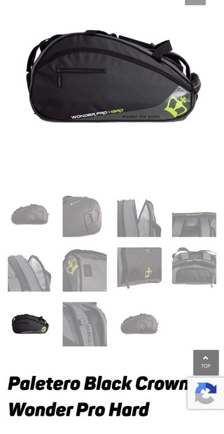 Paletero Black Crown Wonder Pro Hard