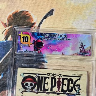One Piece Tcg Carta Gradata 10 Manga Cover