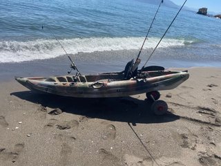 Kayak de pesca camuflaje