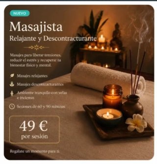 Masaje a domicilio