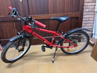 Bicicleta Infantil BTWIN 20 Roja