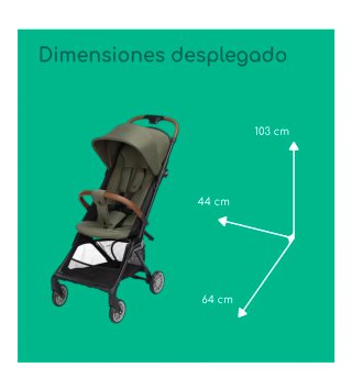Carrito Bebeconfort Zephir ligero