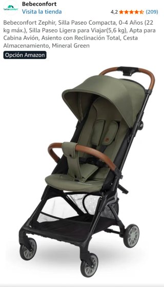 Carrito Bebeconfort Zephir ligero