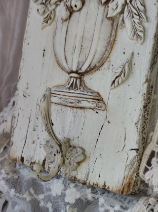 Perchero Shabby Chic Flores