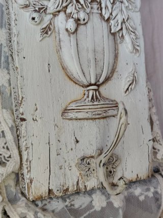 Perchero Shabby Chic Flores