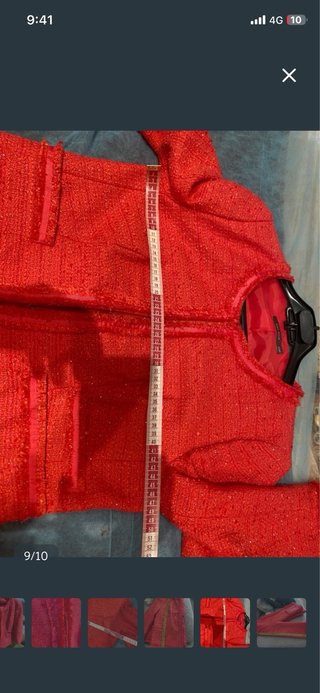 Chaqueta Chanel Roja