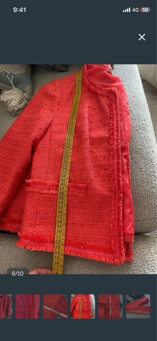 Chaqueta Chanel Roja