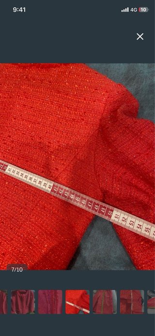 Chaqueta Chanel Roja
