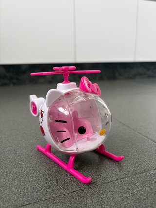 Helicóptero Hello Kitty con Muñeco
