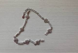 Conjunto Joyería: Pulsera y Pendientes trébol