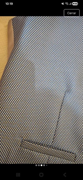 Traje Caballero Azul Talla 48