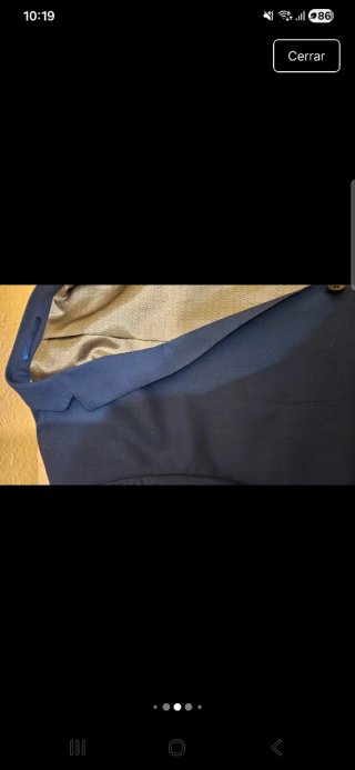 Traje Caballero Azul Talla 48