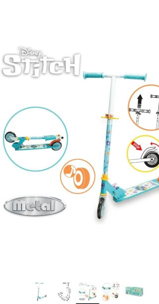 Patinete Disney Stich Smoby