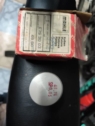 Pistón Mahle Honda MBX 74-75 E75 30 03