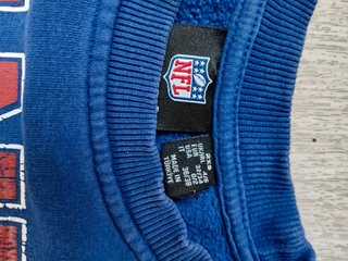 Felpa New York Giants Vintage Blu - Misura XXS oversize