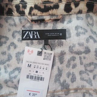 Chaqueta Zara Estampado Leopardo
