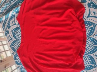 Blusa Roja Made in Italy Talla Única
