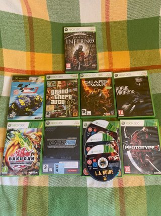 Lote 9 Juegos Xbox 360