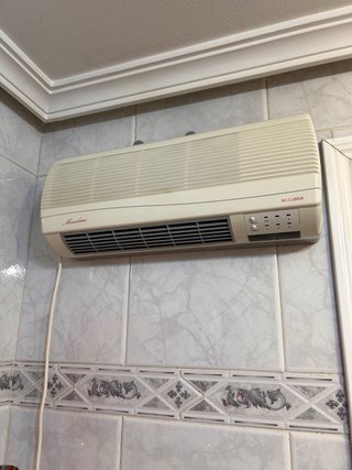 Calefactor Miniclima con mando