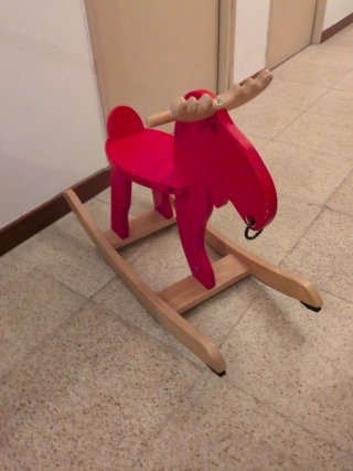 Caballito reno navidad