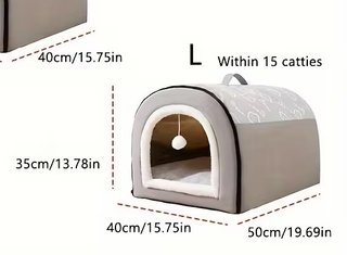 Casita para perros/gatos versátil