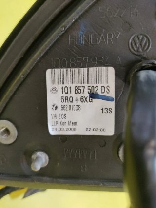 RETROVISOR DERECHO VOLKSWAGEN EOS