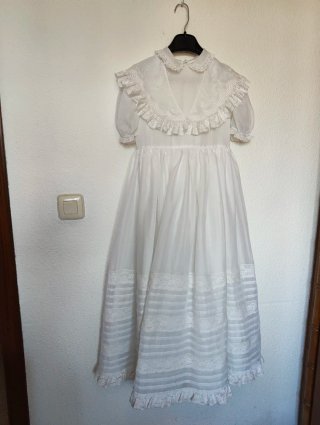 Vestido de Comunión Niña Blanco