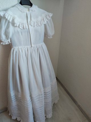 Vestido de Comunión Niña Blanco