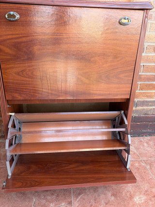 Mueble zapatero de madera