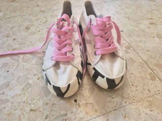 Zapatillas Miss Sixty Blancas y Rosas