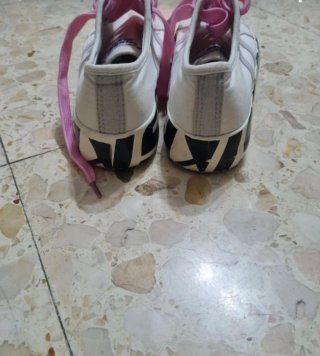 Zapatillas Miss Sixty Blancas y Rosas