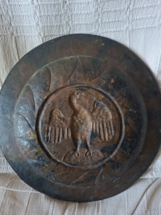 Antiguo plato petitorio de Nuremberg S. XVII