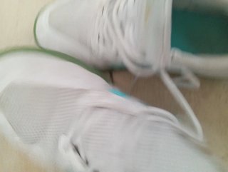 Zapatillas Adidas Blancas y Verdes talla 42