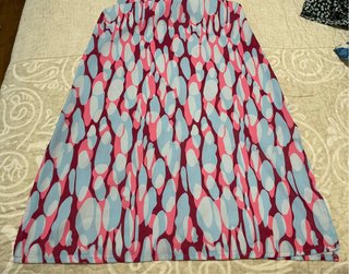 Vestido midi estampado evento
