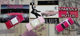 Lote Coches 1/64 Christine, Elvis, Starsky/Hutch