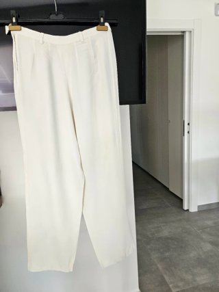 Pantaloni donna bianchi