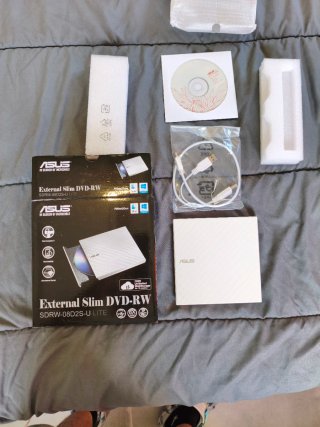 Grabadora DVD Externa ASUS SDRW-08D2S-U LITE
