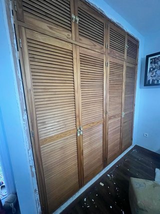 3 Puertas de armario de madera