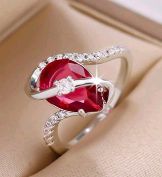 Anillo Plata 925 Chapado Oro Rojo