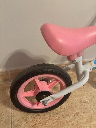 Bicicleta sin pedales Molto rosa