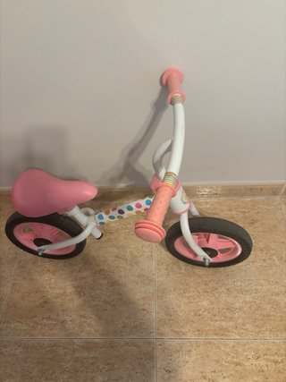 Bicicleta sin pedales Molto rosa