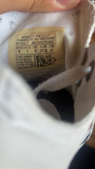 Converse Blancos Mujer Talla 37.5