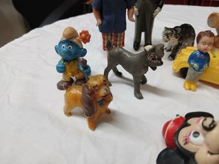 Lote Juguetes Antiguos Figuras Varias