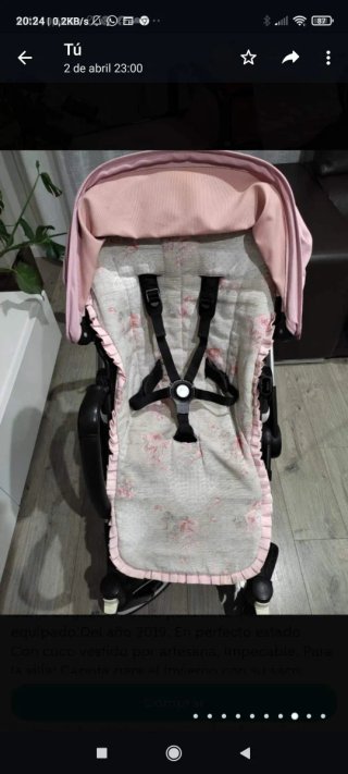Bugaboo Camaleón 3 Rosa